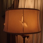 Floor Lamp Fabric Drum Lampshade Repairs