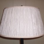 lamp, shade, pleated, small