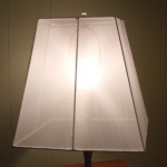 lampshade, liner, restored