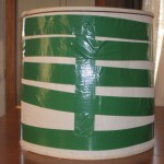 lampshade, drum, old, restore