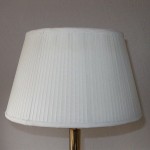 lampshade, pleated, restore, repair