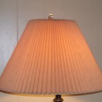 lamp, lampshade, plastic, accordion, light