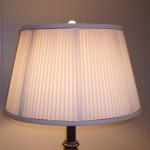 lamp, lampshade, pleated, liner, repair