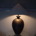 lampshade, contemporary, black out shade