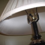 pleated lampshade liner repair