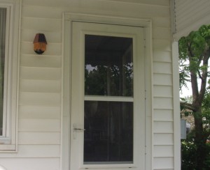 ampshade, porch light, american flag shade