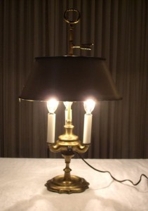 lampshade, black out, brittle, repair, restore