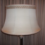 lampshade, bell, floor lamp, antique, repair