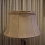lampshade, shade, bell, antique, stained, old