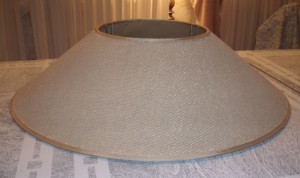 lampshade, lightolier, repair, restore