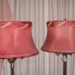 lampshades, bell, floor, lamp, antique, restore, repair