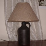 lampshade, burlap, a-frame, replace, shade