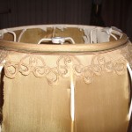 lampshade, bell, vintage, restore, repair, recover shade