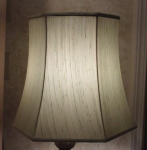 lampshade, liner, replace, repair, restore