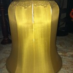 lampshade, vintage, bell, original