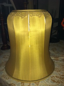 lampshade, vintage, bell, original