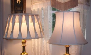 lampshade, liners, replaced, restored