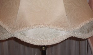 lampshade, trim, vintage, replace, shade