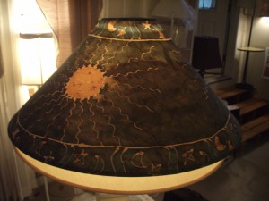 lampshade, silk, deco, fabric, cover, repair, liner, replace, shade