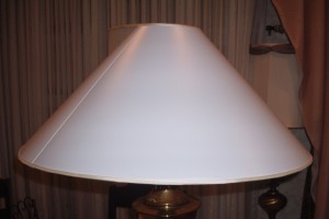 lampshade, plastic, styrene, liner