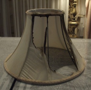  lampshade-damaged-fire-light-bulbs-shade-restore-repair