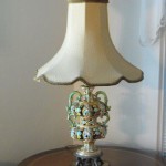 victorian lampshade original vintage, shade