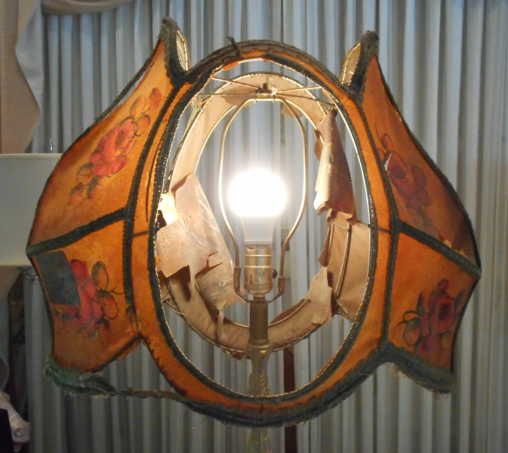 lampshade, historic, vintage, clean, sweep, shade