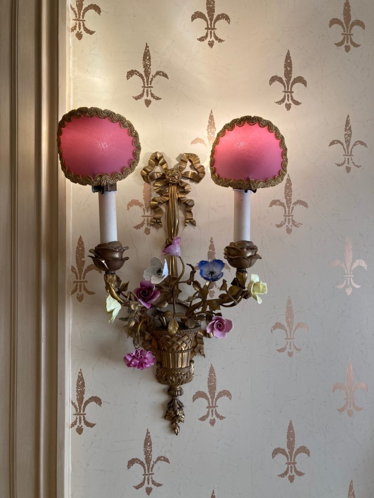 Victoria's Bedroom Wall Sconce