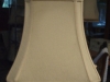 lampshade, square, cut corner, liner, repair, replace, restore, shade