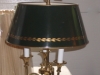 baldwin, lamp, metal, shade, restore
