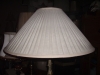 lamp, shade, a-frame, pleated, contemporary, liner, repair, replace