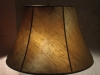 lamp, shade, textured, fabric, golden, glow, restore