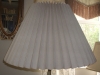 lamp, shade, accordion, pleated, plastic, liner, repair, restore, vintage, replace