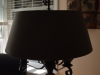 restored paper hard shelled lampshade