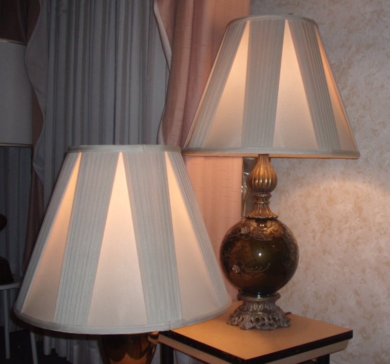 Replaced Lampshade Liners, How To Replace Broken Lamp Shade