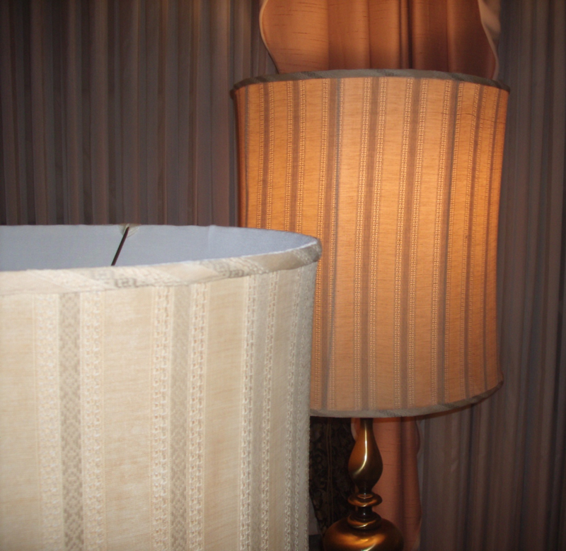 Replaced Lampshade Liners, How To Fix A Lampshade Liner