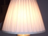 Repaired Liner on Pleated Lampshade