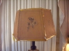 lampshade, antique, historic, cardboard, restore