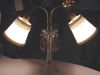 lampshades, antique, candlelight, uno fitting, gooseneck desktop, repair, restore