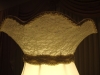 lampshade, victorian, crown, lace, silk, fringe, restore, repair
