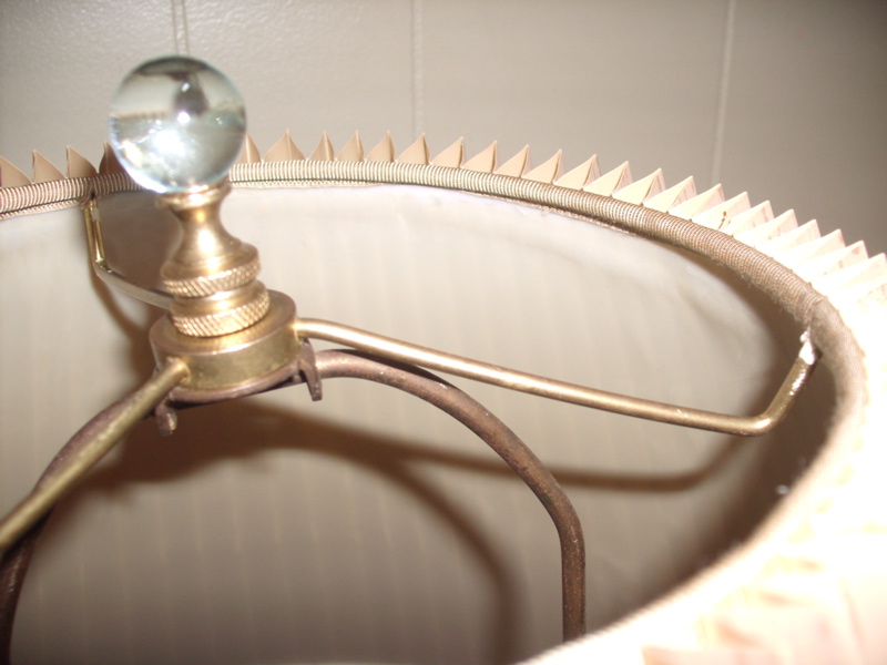 Lampshade Restoration, Fixing A Lamp Shade